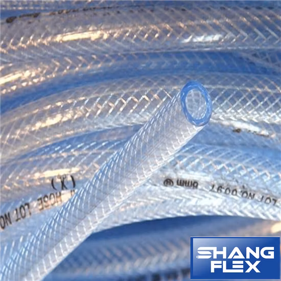 Tubo flessibile per acqua/tubo per irrigazione morbido intrecciato in fibra di plastica PVC flessibile da 1/4